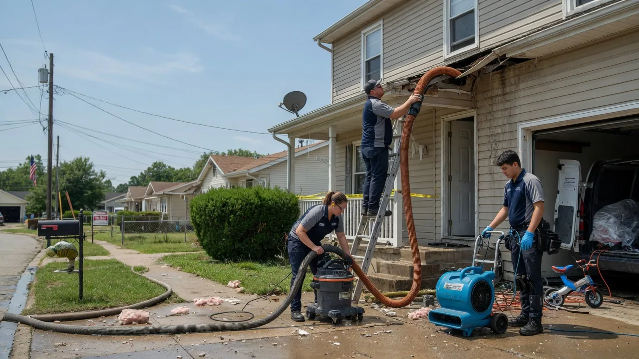 Water Damage Restoration in Franktown, VA near me
